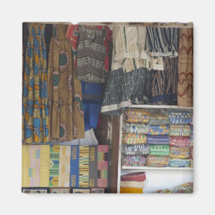 Íman África, Gana, Acra. Têxtil e Artesanato de Acra