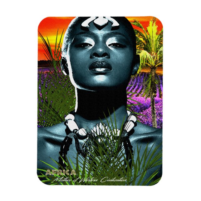 Íman África Mãe da Civilização Ocidental (Vertical)