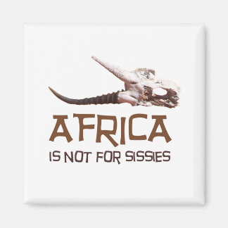 Íman África não é para maricas: crânio africano de Spri
