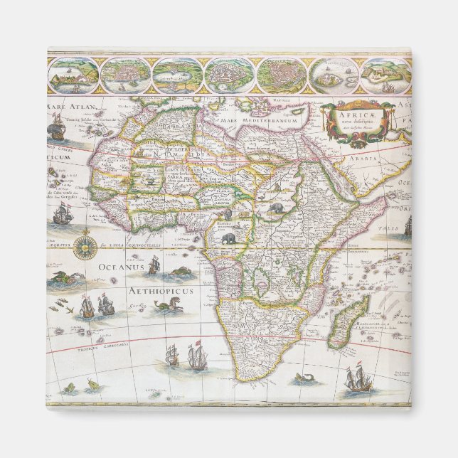 Íman Africa Nova, c.1617 (Frente)