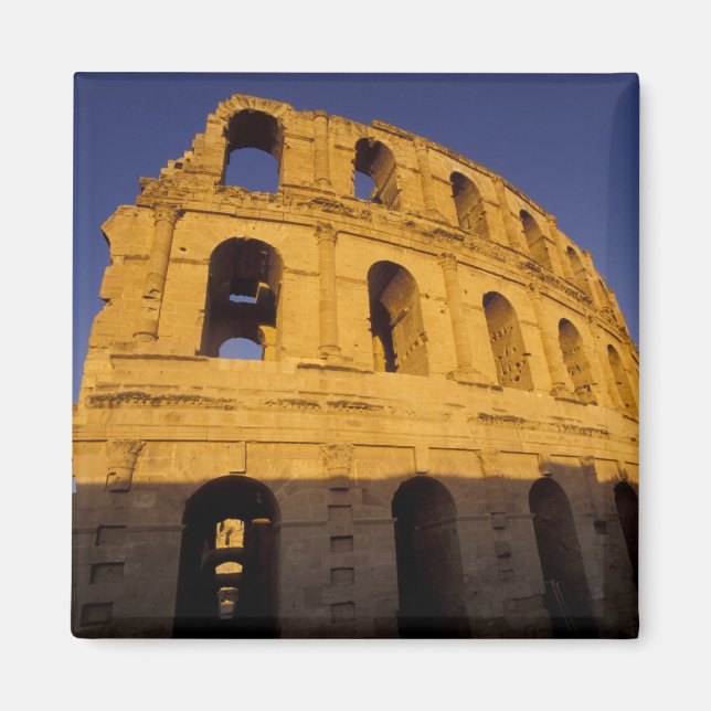 Íman África, Tunísia, El Jem. Ruínas de um 3 romano (Frente)