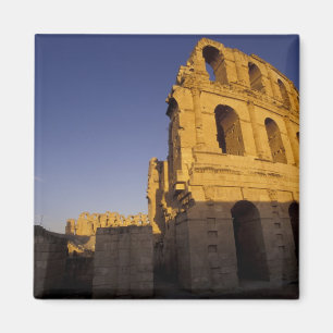 Íman África, Tunísia, El Jem. Ruínas de um romano