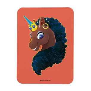 Íman Afro Unicorn   Magia