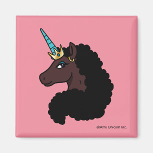Íman Afro Unicorn Magia