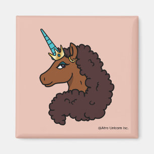 Íman Afro Unicorn   Único