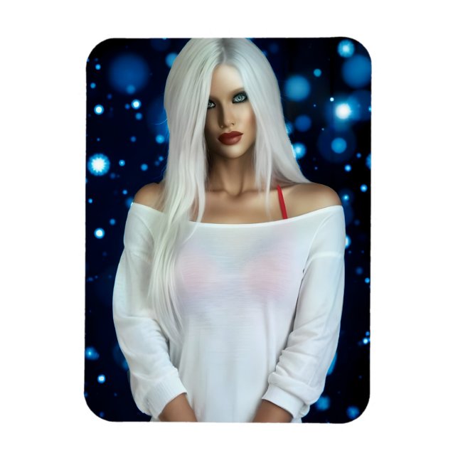 Íman Afterglow flexible photo magnet (Vertical)