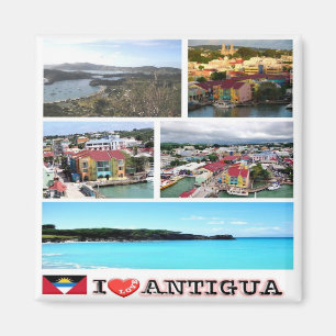 Íman AG - Antígua e Barbuda - Antígua - I Love