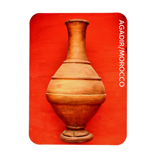 Íman agadir morocco medina wood vase jar islâmica folia (Vertical)
