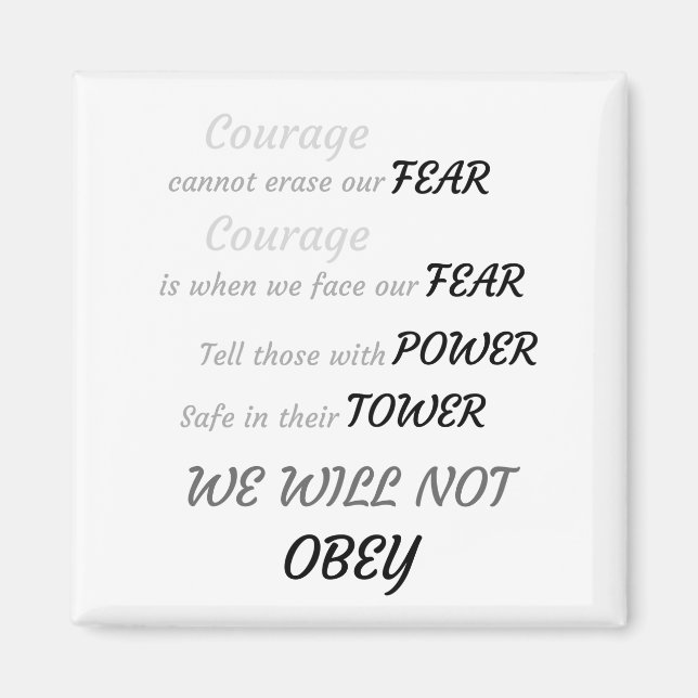 Íman Agarre o ímã do dia (Frente)