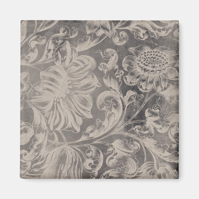 Íman Aged Floral (Frente)