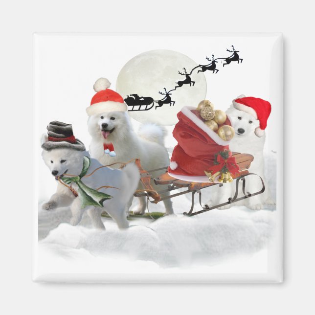 Íman Agentes de Natal Samoiados (Frente)