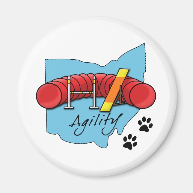 Íman Agilidade de Ohio (Frente)
