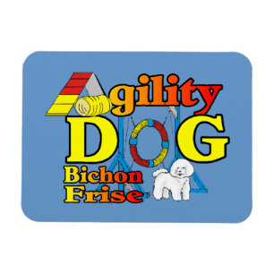 Íman Agilidade do Bichon Frise