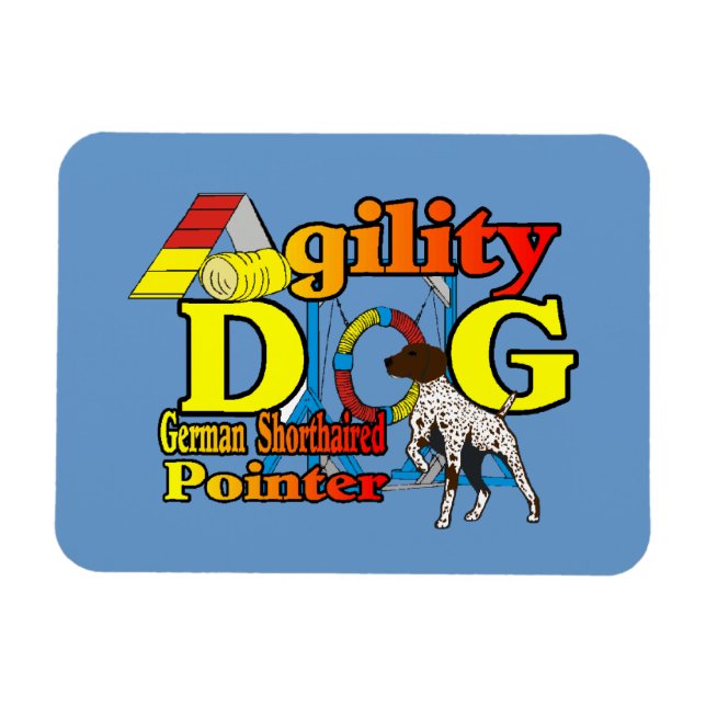 Íman Agilidade do ponteiro abreviado alemão (Horizontal)