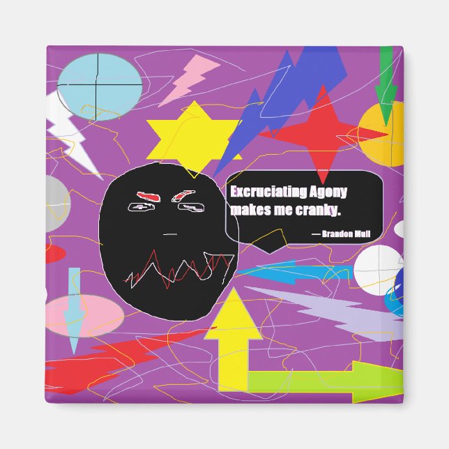 Íman Agonia Excruciante Me Torna Estranho (Frente)