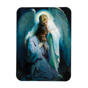 Íman Agonia no Jardim, 1898 por Frans Schwartz