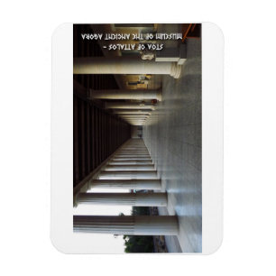 Íman Ágora Antiga de Atenas, Grécia. Stoa of Attalos