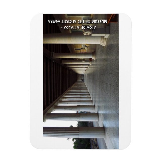 Íman Ágora Antiga de Atenas, Grécia. Stoa of Attalos (Vertical)