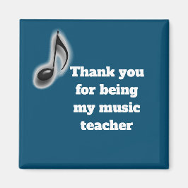 Íman Agradecimento ao meu professor de música