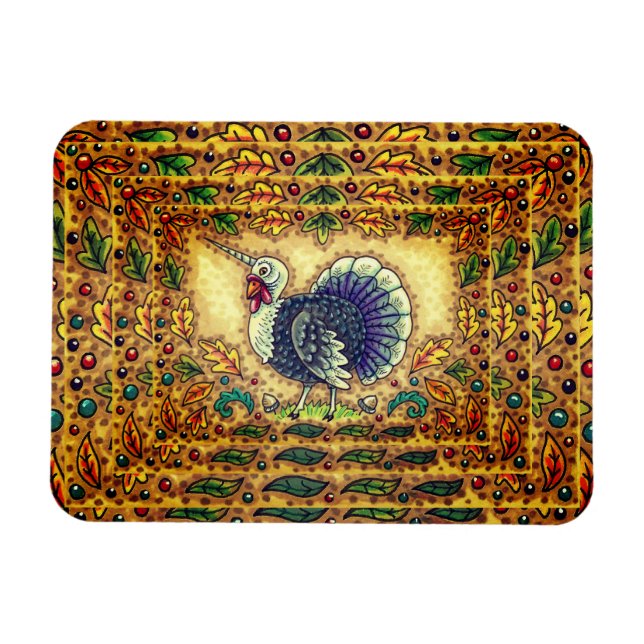 ÍMAN  AGRADEÇO AO UNICORN TURQUIA, FANTASIA BRANCA (Horizontal)