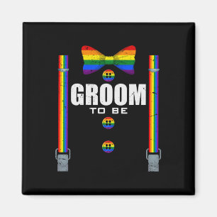 Íman Agrupamento Para Ser Gay Lgbtq Orgulho Arco-Íris C