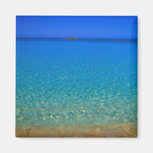 Íman Água azul, Ilhas Exuma, Bahamas.