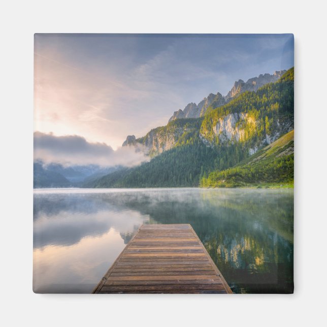 Íman Água | Azure Alpin Lake, Áustria (Frente)