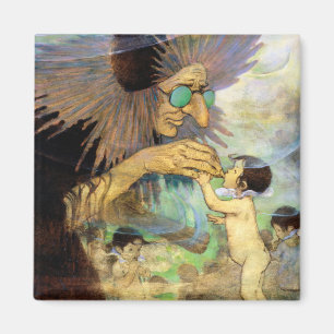 Íman Água Bebê e Fada, Jessie Willcox Smith