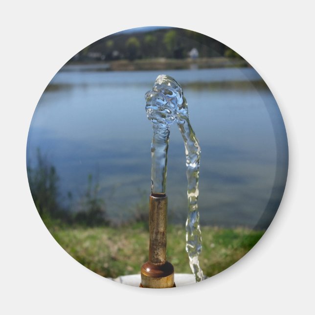 Íman água bebendo (Frente)