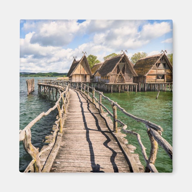 Íman Água | Casas De Inclinação Sobre A Água (Frente)