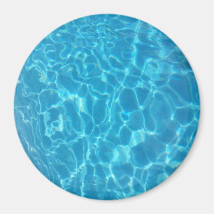 Íman Água de Piscina Azul Celeste Cristalina