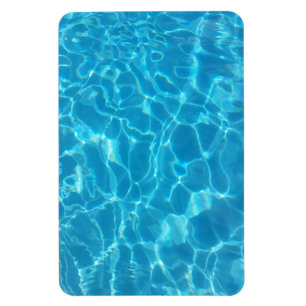 Íman Água de Piscina Azul Céu Cristalino