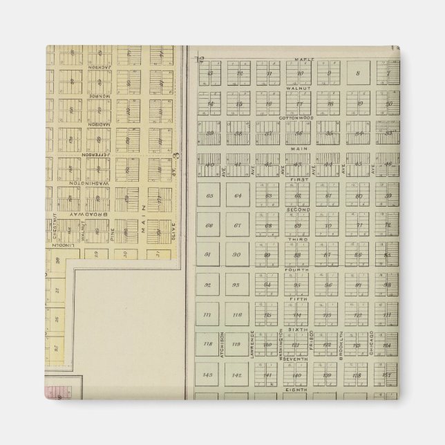 Íman Água Fria, Proteção, Avilla, Kansas (Frente)