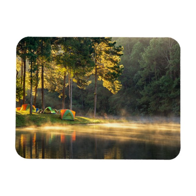 Íman Água | Lago de Meahongson, Tailândia (Horizontal)