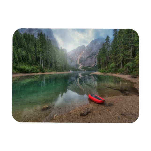 Íman Água | Lago South Tyrol, Itália (Horizontal)