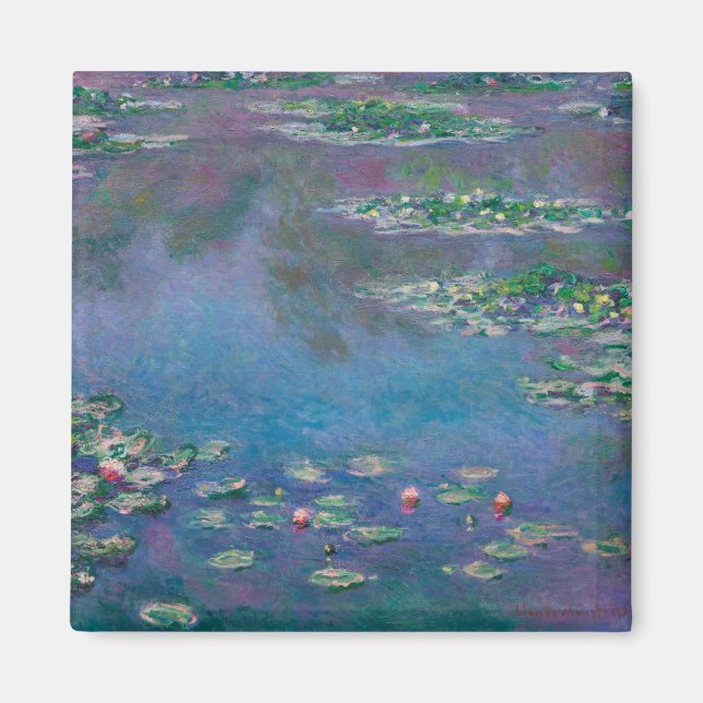 Íman Água Lily Pond, Monet (Frente)
