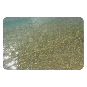 Íman Água na Praia I Fotografia Abstrata da Natureza