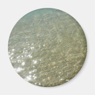 Íman Água na Praia I Fotografia Abstrata da Natureza