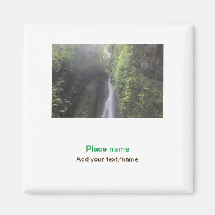 Íman água oceano praia foto adicionar nome texto local 