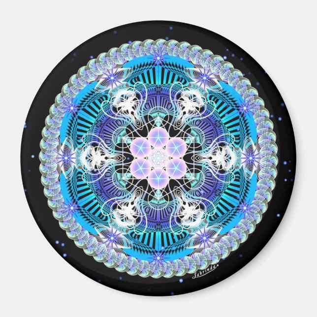 Íman Água viva (Frente)