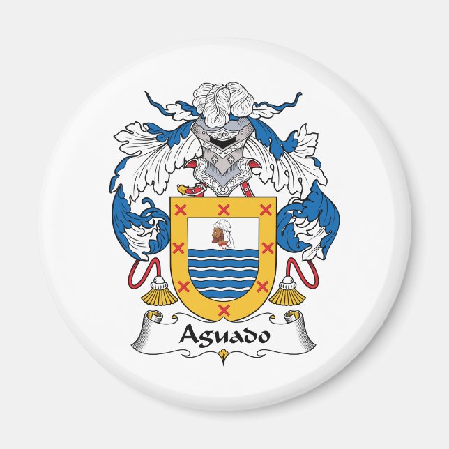 Íman Aguado Family Crest (Frente)