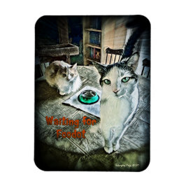 Íman Aguardando Foodot 3" x 4" com ímã flexível