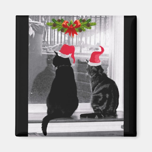 Íman Aguardando Papais noeis (Frente)