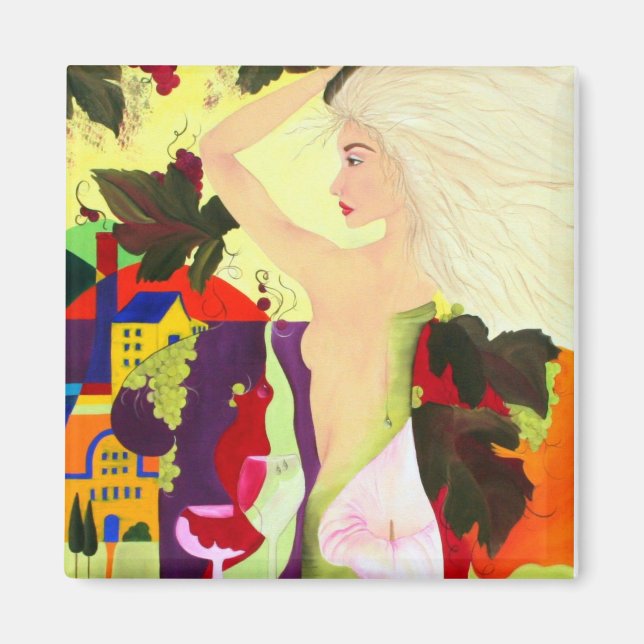 Íman Aguardente de vinho (Frente)