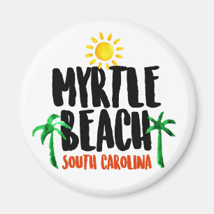 Íman Aguarela de Myrtle Beach