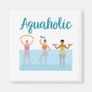 Íman Águas Aquálgicas Aeróbicas Waterobics Mulheres