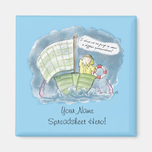 Íman Águas tormentosos do herói da planilha