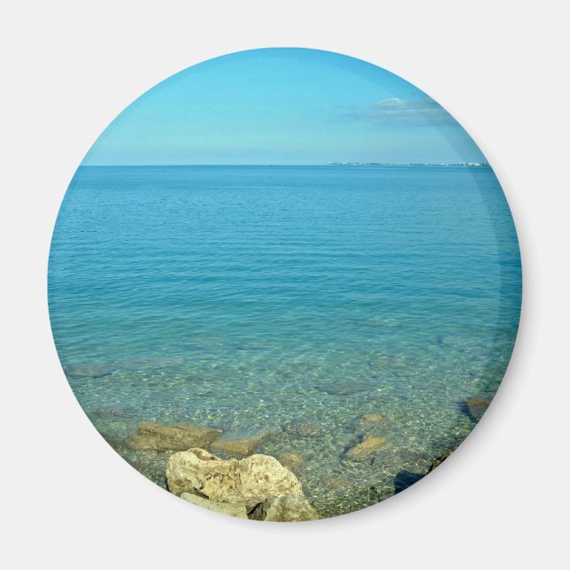 Íman Águas Verdes Azuis das Bermudas (Frente)