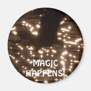 ÍMAN ÁGUIA AMERICANA & ÁGUA SUNLIT