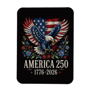 Íman Águia Americana do 250º Aniversário